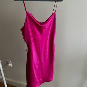 Hot Pink Mini Dress